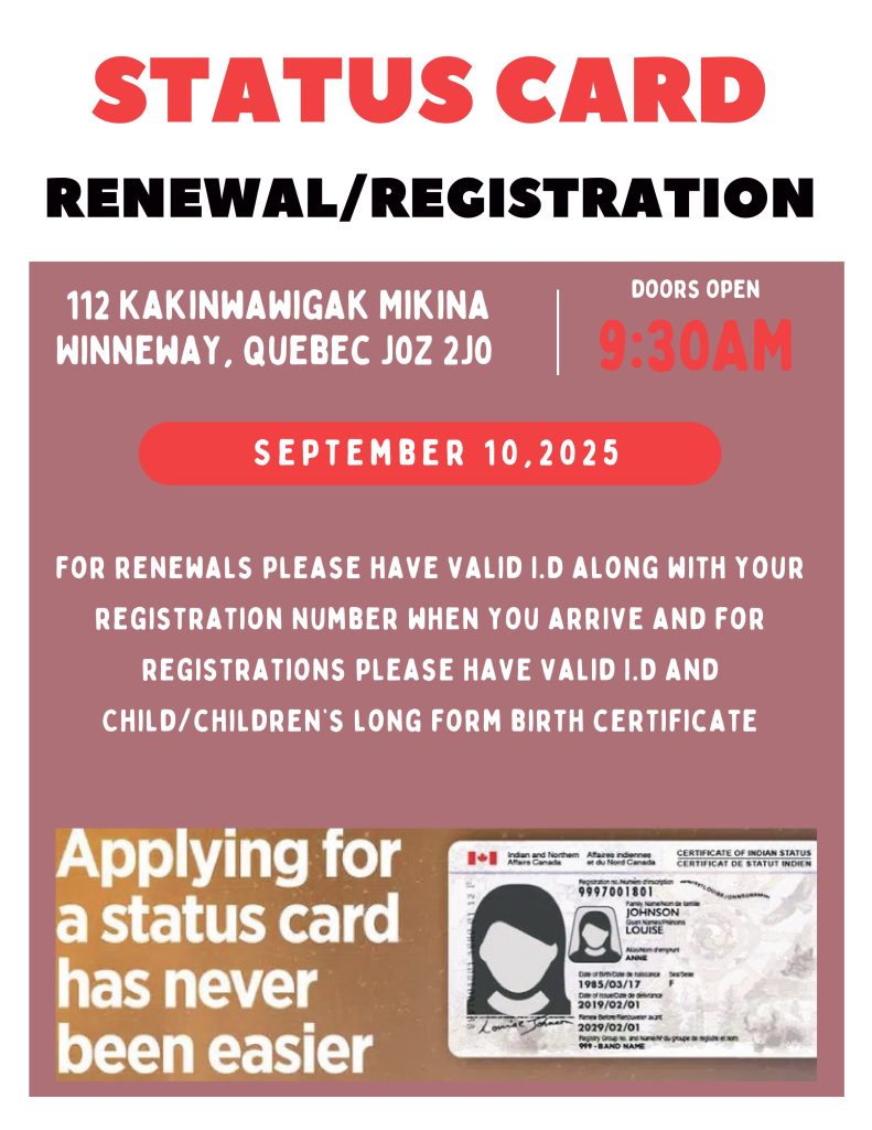 Status Card Registration & Renewal – September 10, 2025 | News | Long ...